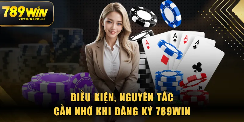 Điều kiện, nguyên tắc cần nhớ khi đăng ký 789WIN